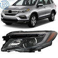 Headlight for Honda Pilot Ridgeline (2016–2020) Halogen Left Side