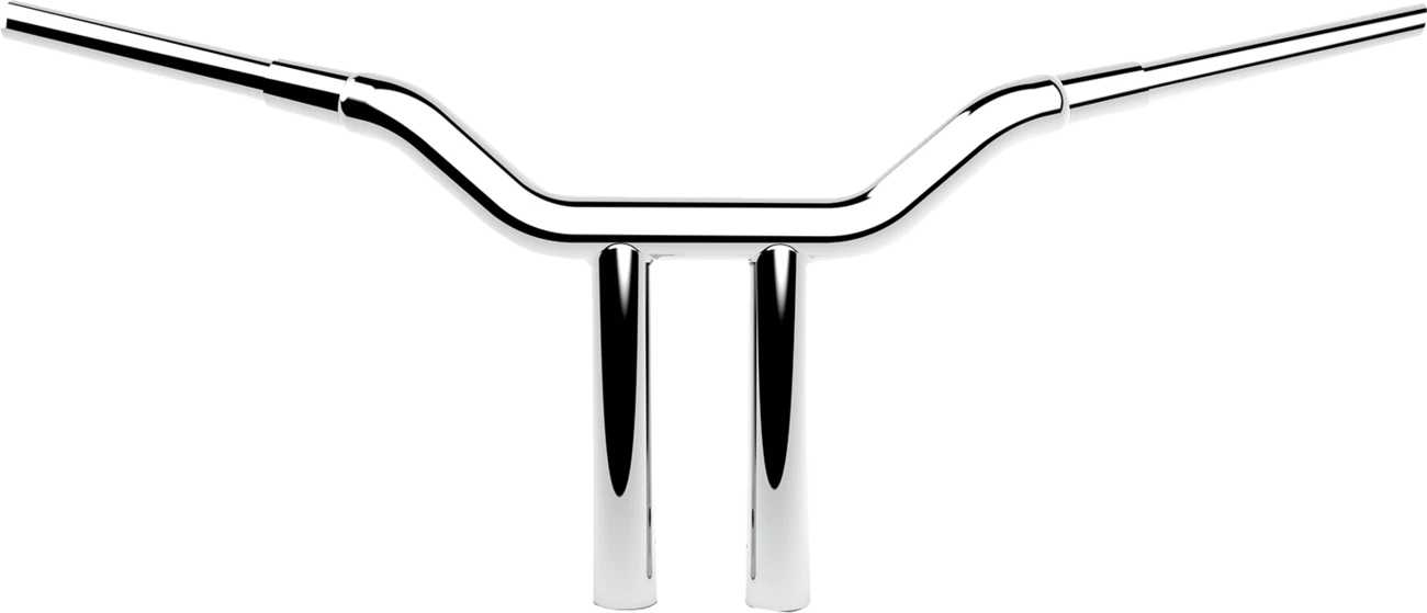 One-Piece Kage Fighter Handlebar for LA Choppers (12" x 1-1/2", Chrome) LA-7343-12