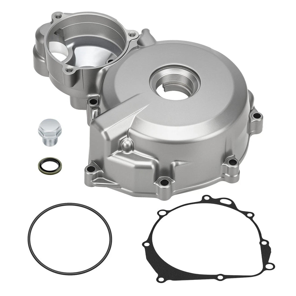 Left Engine Stator Cover & Gasket for Suzuki DRZ400 S SM (2000–2023) 11351-29F60 11483-29F00