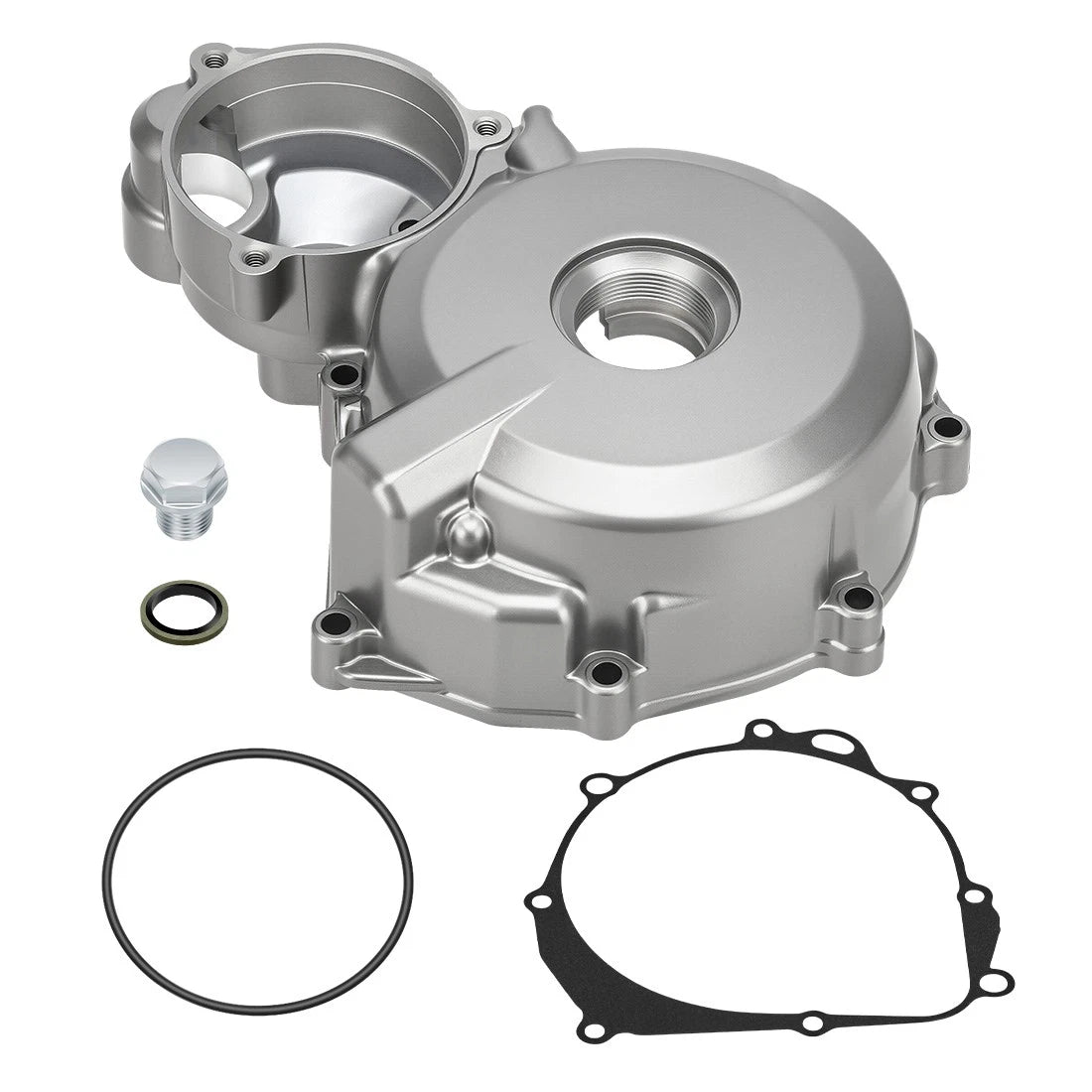 Left Engine Stator Cover & Gasket for Suzuki DRZ400 S SM (2000–2023) 11351-29F60 11483-29F00