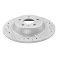 Set of 2 302mm Rear Disc Rotors & Ceramic Brake Pads for Ford Fusion Lincoln MKZ (2013–2016)