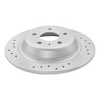 Set of 2 302mm Rear Disc Rotors & Ceramic Brake Pads for Ford Fusion Lincoln MKZ (2013–2016)