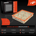 Engine & Activated Carbon Cabin Air Filter for Suzuki Nissan Frontier