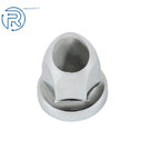 Set of 20 Chrome Lug Nut Covers for Semi Truck (Push-On)