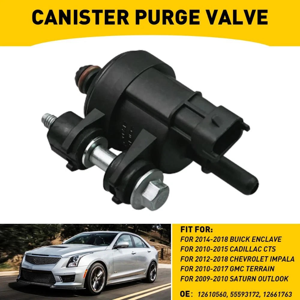 Vapor Canister Purge Valve Solenoid for Buick Cadillac XTS Chevy Impala (2013–2019)