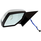 Left Side Chrome Mirror for Chevrolet (2015–2020) with Blind Spot Glass