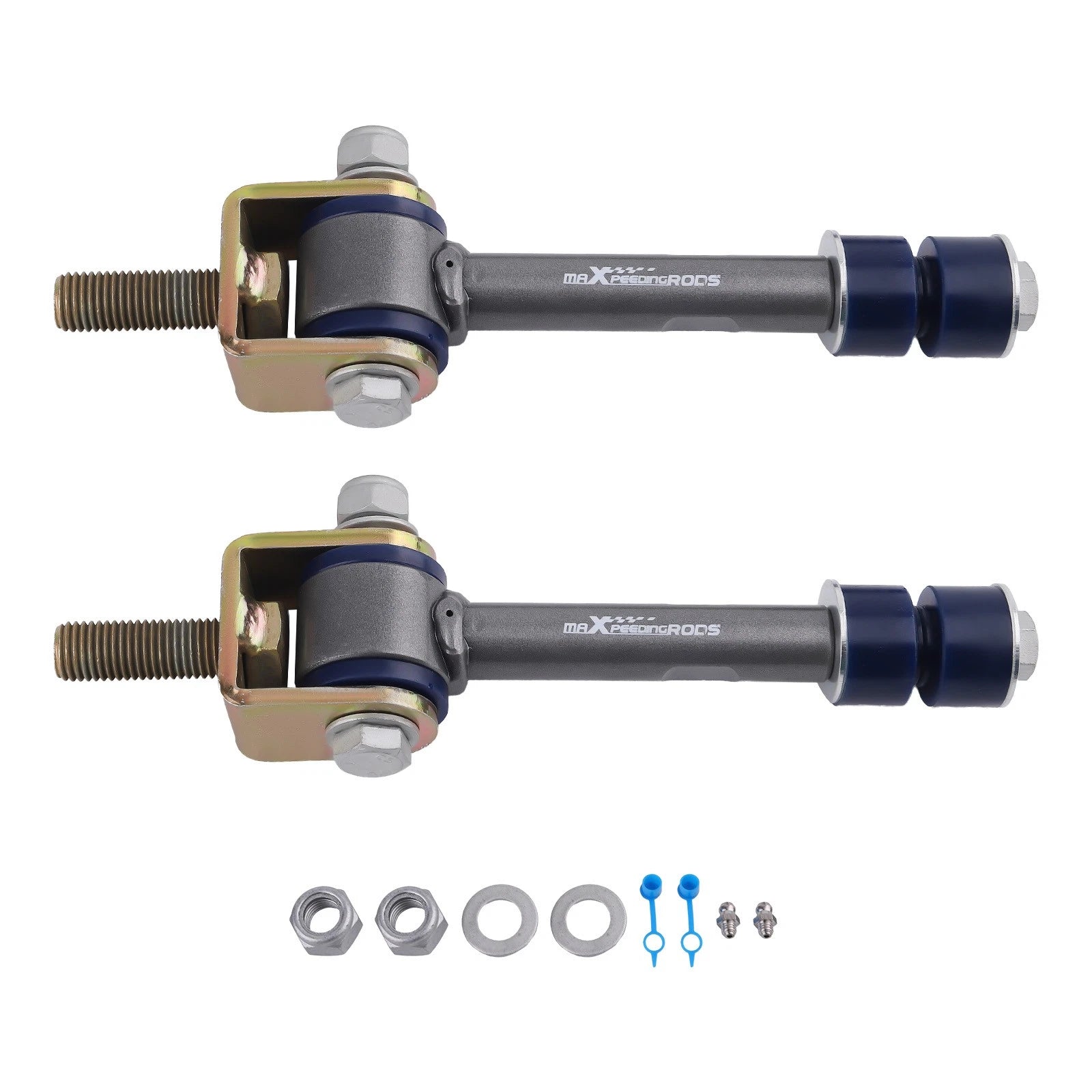 2X Front Sway Bar End Links for GMC Sierra/Silverado 2500 3500 HD (0-2")
