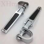 Chrome U-Clamp Foot Peg for Harley 1200 Nightster Super Glide Sportster (2007–2023)