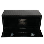 60" x 18" x 18" Black Aluminum Tool Box for Pickup Truck (Fits Most Models)