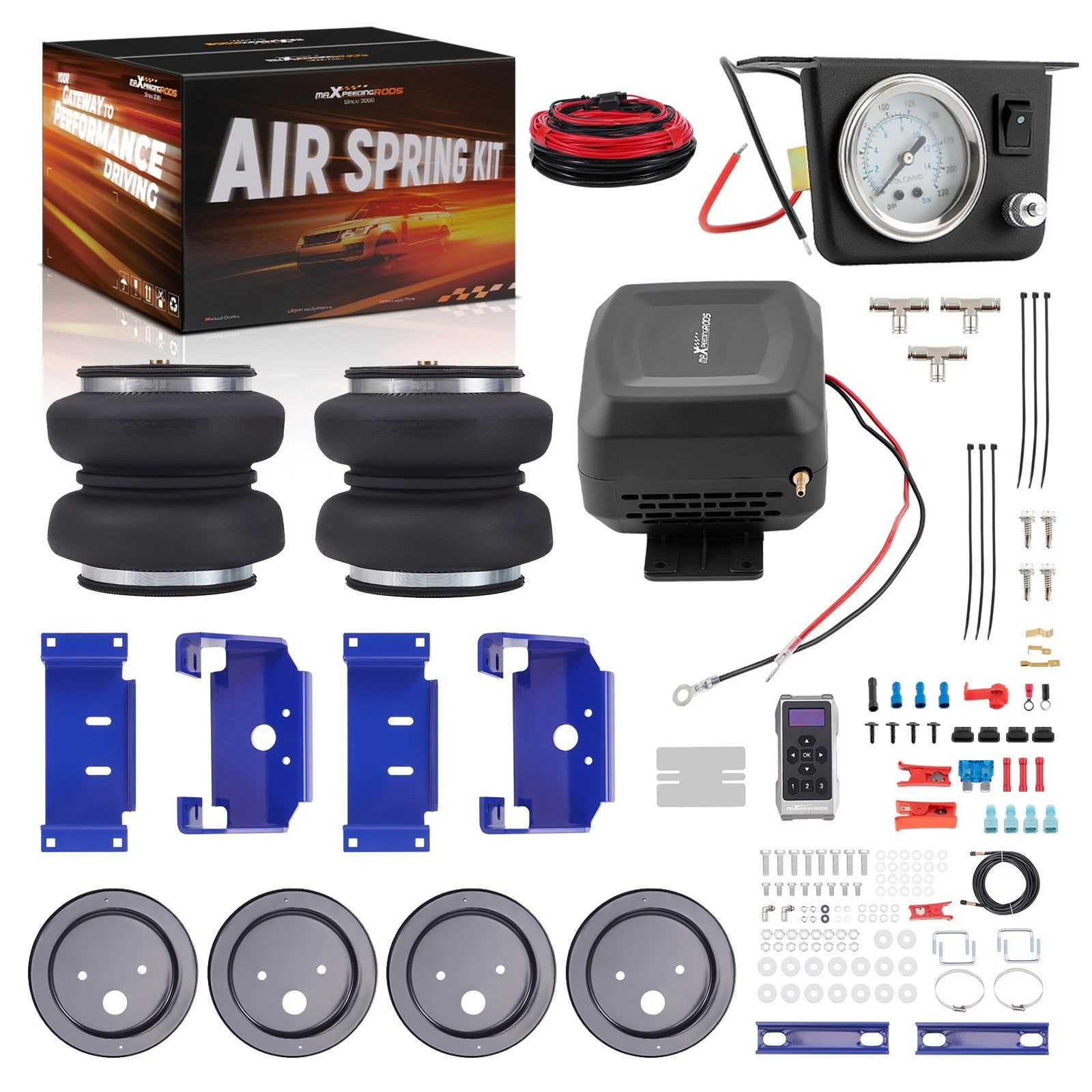 Air Spring Bag Kit for Ford F-550 (1994–2025)