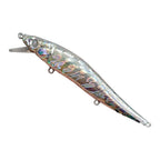 11.5cm 12g Silver Minnow Lure for Bass and Trout