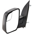 Left Manual Folding Mirror for Ford E-250 E-350 Super Duty (2010–2014)