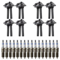 Set of 8 Ignition Coils & 16 Spark Plugs for Ram 1500 2500 5.7 V8