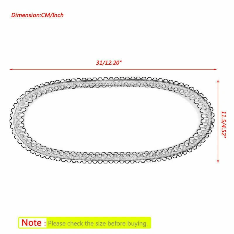 Drive Belt for Yamaha Zuma CW YW 50 (1997–2011) 3AA-17641-00
