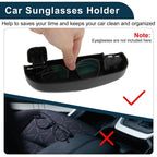 Sunglasses Case for BMW X1 (2010 - 2024) Eyeglasses Holder Storage Box Black