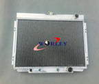 Aluminum Radiator & Shroud & Fans for 1967-1970 Ford Mustang Ranchero Torino