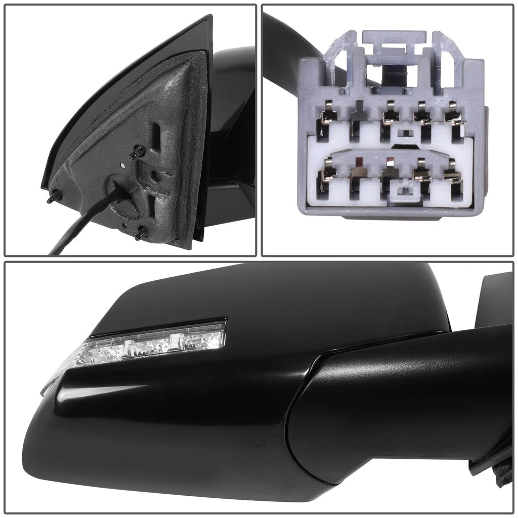 Power Heated Turn Signal Side Mirror for Saturn Outlook (2007–2008)