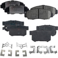 Set of 4 Ceramic Brake Pads for Acura TL (1999–2008)
