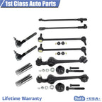 Set of 10 Front Control Arms with Ball Joints for Chrysler 300M Concorde (1998–2004)