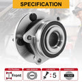 2 Front Wheel Hub Bearings for Dodge Avenger Chrysler Sebring (2007–2014)