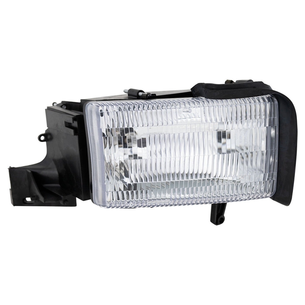 Fender Kit for Dodge Ram 1500 (2002) Front LH RH Steel with Grille Insert & Headlamps