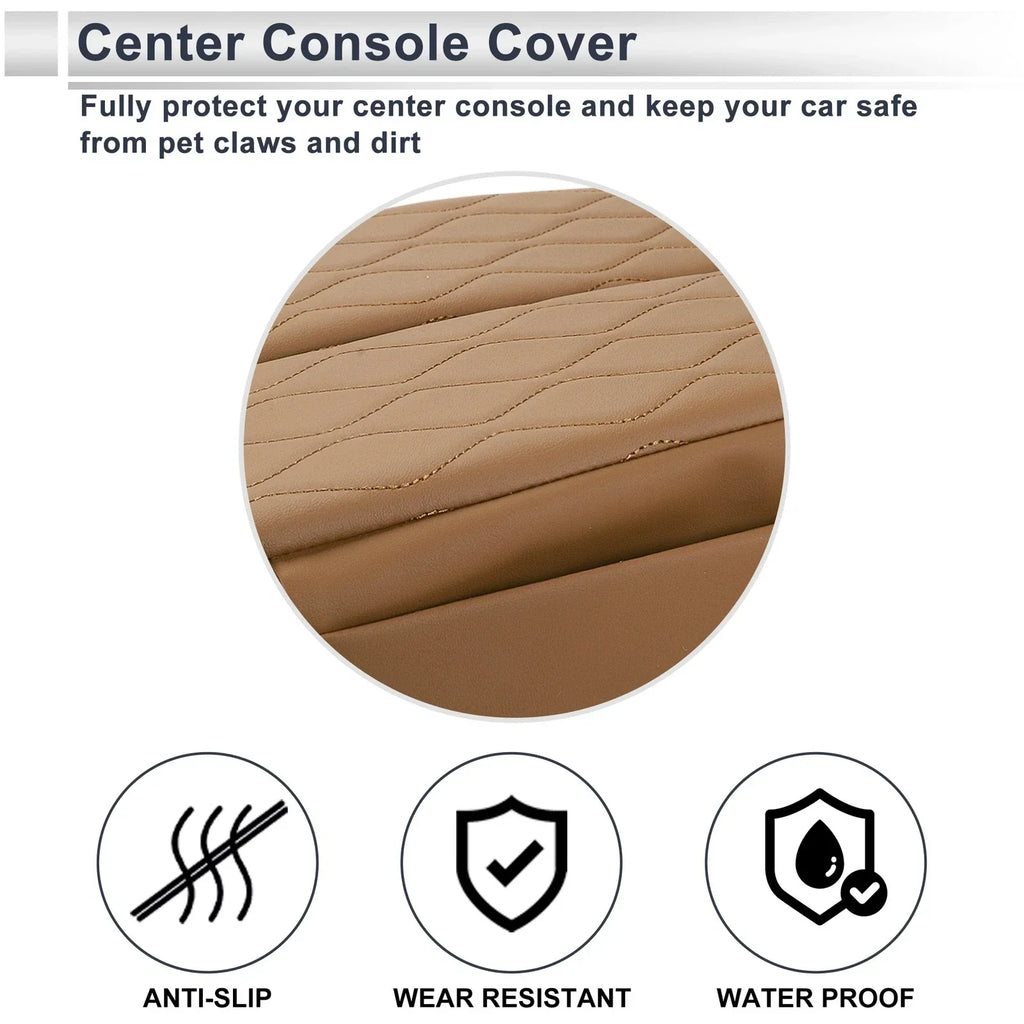 Center Console Cover with Storage Bag for BMW 5 Series G30 (2019-2023)
