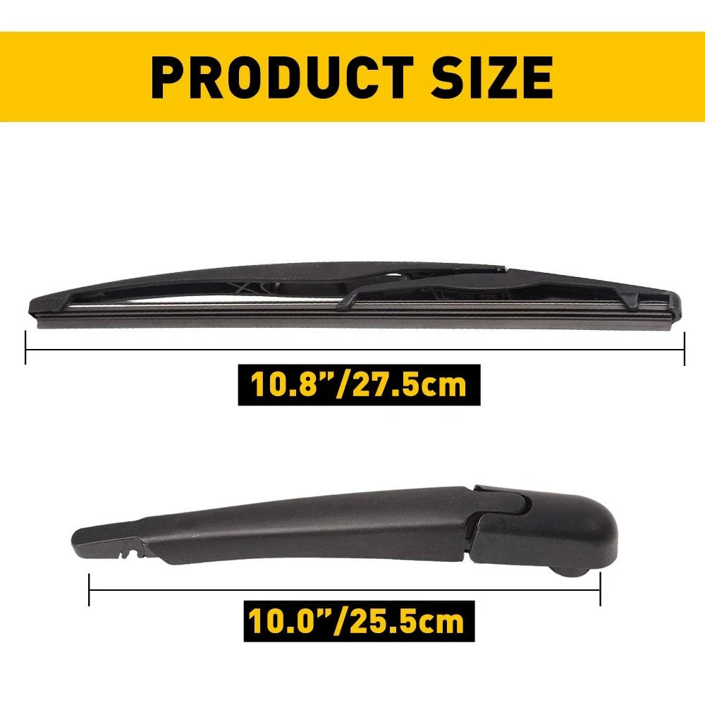 Set of 2 Rear Windshield Wiper Arms for Chevrolet Sonic (2012–2020) 95016790