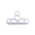 100PCS 10mm Plastic Spacers for Deck Board Leveling Applications