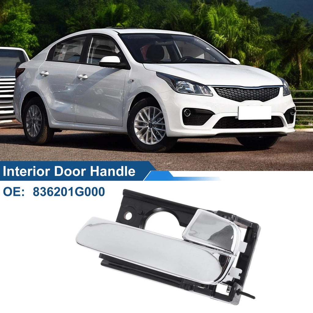 Rear Right Passenger Side Interior Door Handle for Kia Rio (2007–2011) No. 836201G000