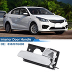 Rear Right Passenger Side Interior Door Handle for Kia Rio (2007–2011) No. 836201G000