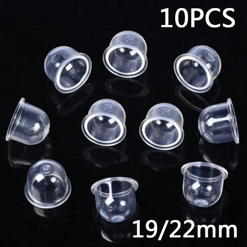Set of 10 Fuel Pump Carburetor Primer Bulb Kit 22mm for Chainsaw Blower Trimmer