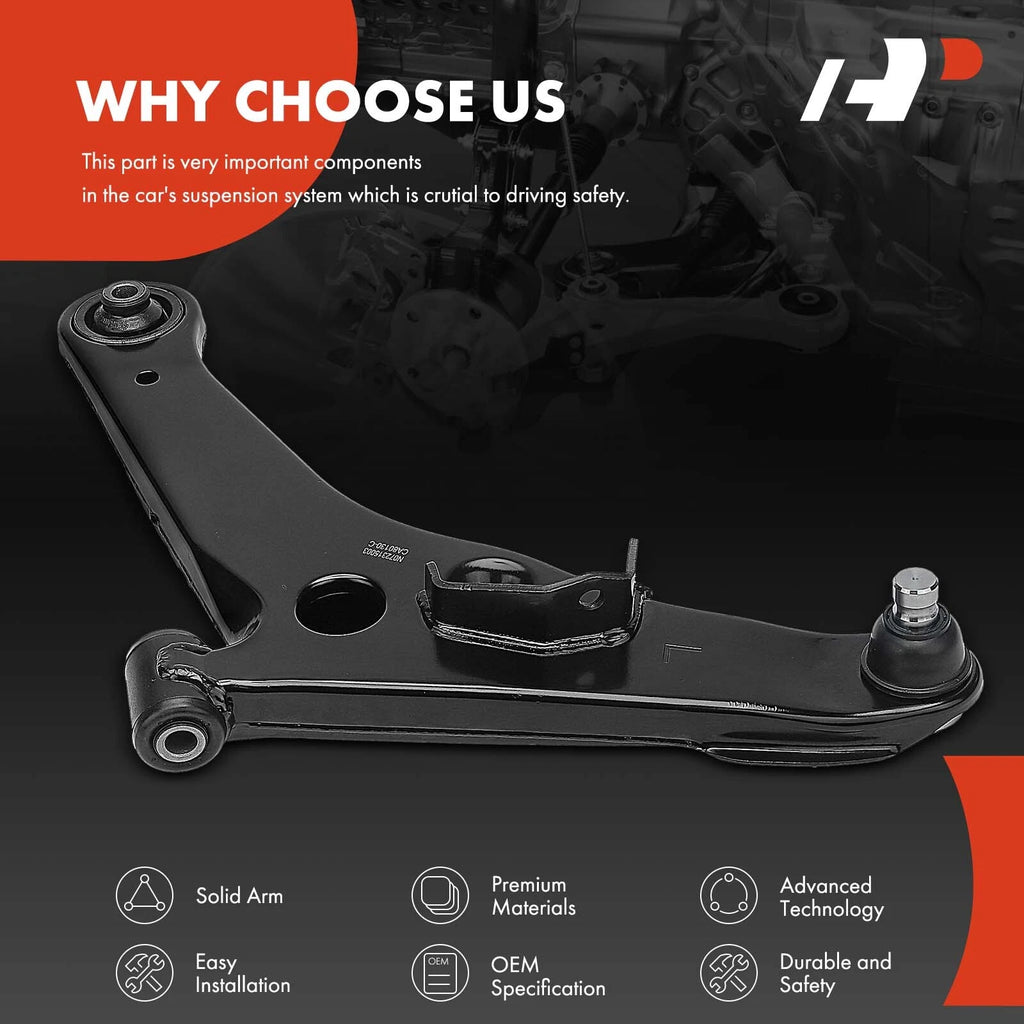 Front Left Lower Control Arm with Ball Joint for Mitsubishi Outlander