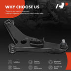 Front Left Lower Control Arm with Ball Joint for Mitsubishi Outlander