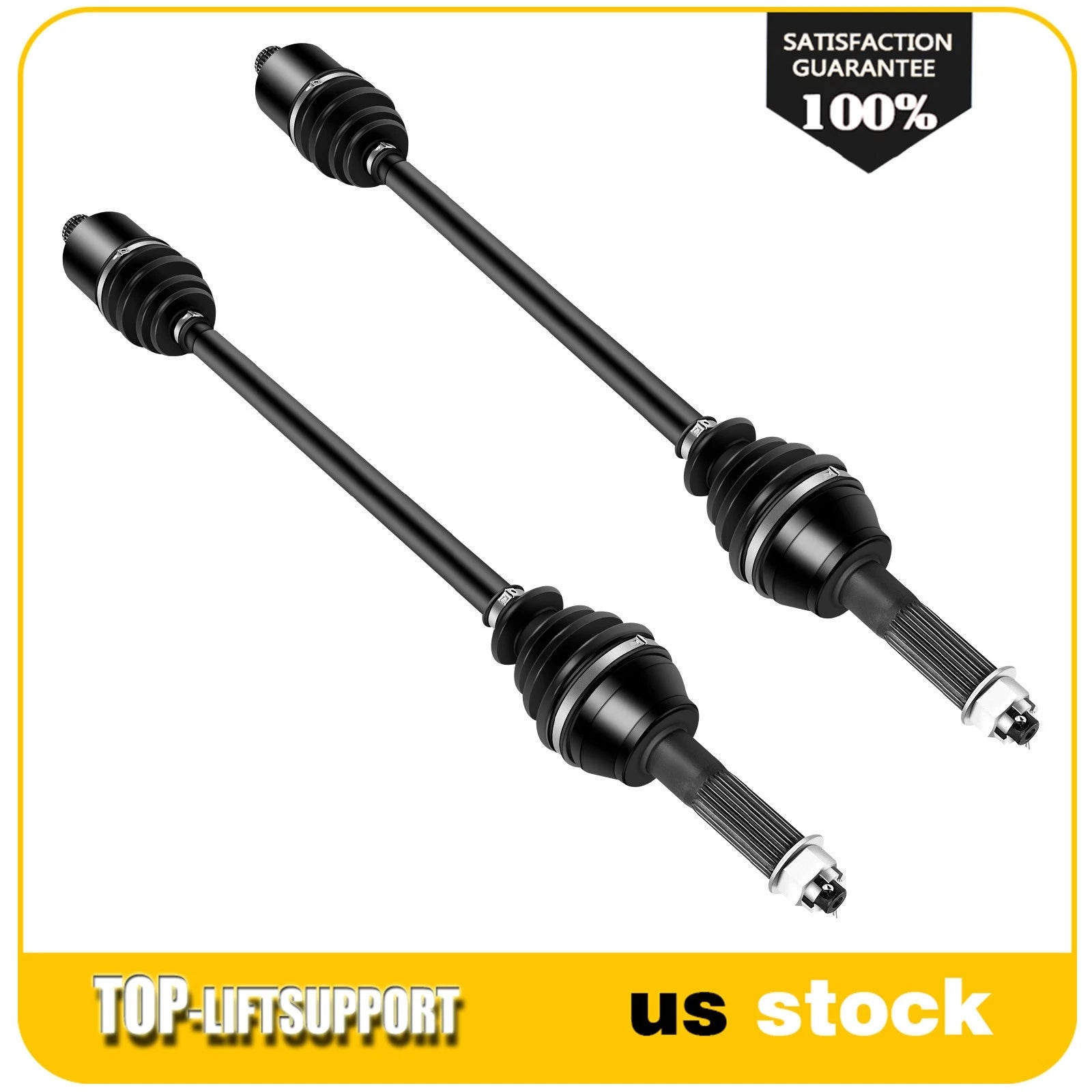 Set of 2 CV Axles for Polaris RZR XP 900 (2011–2014)
