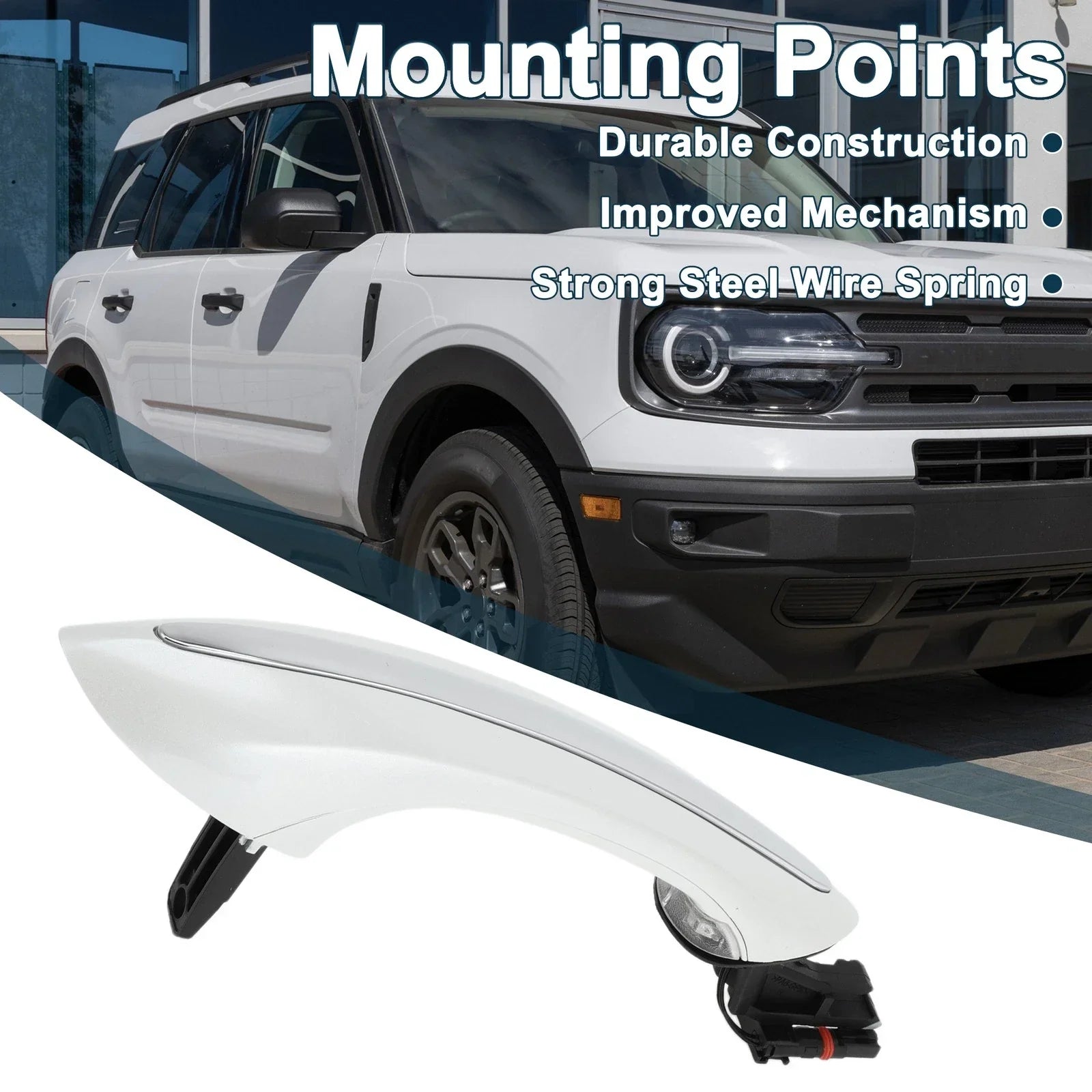 Exterior Door Handle for BMW F07 F10 F11 Front Right Black White
