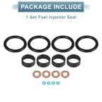 Set of 1 Fuel Injector Seal 1204698 1348623 1348625 for Ford Fiesta (2001–2017)