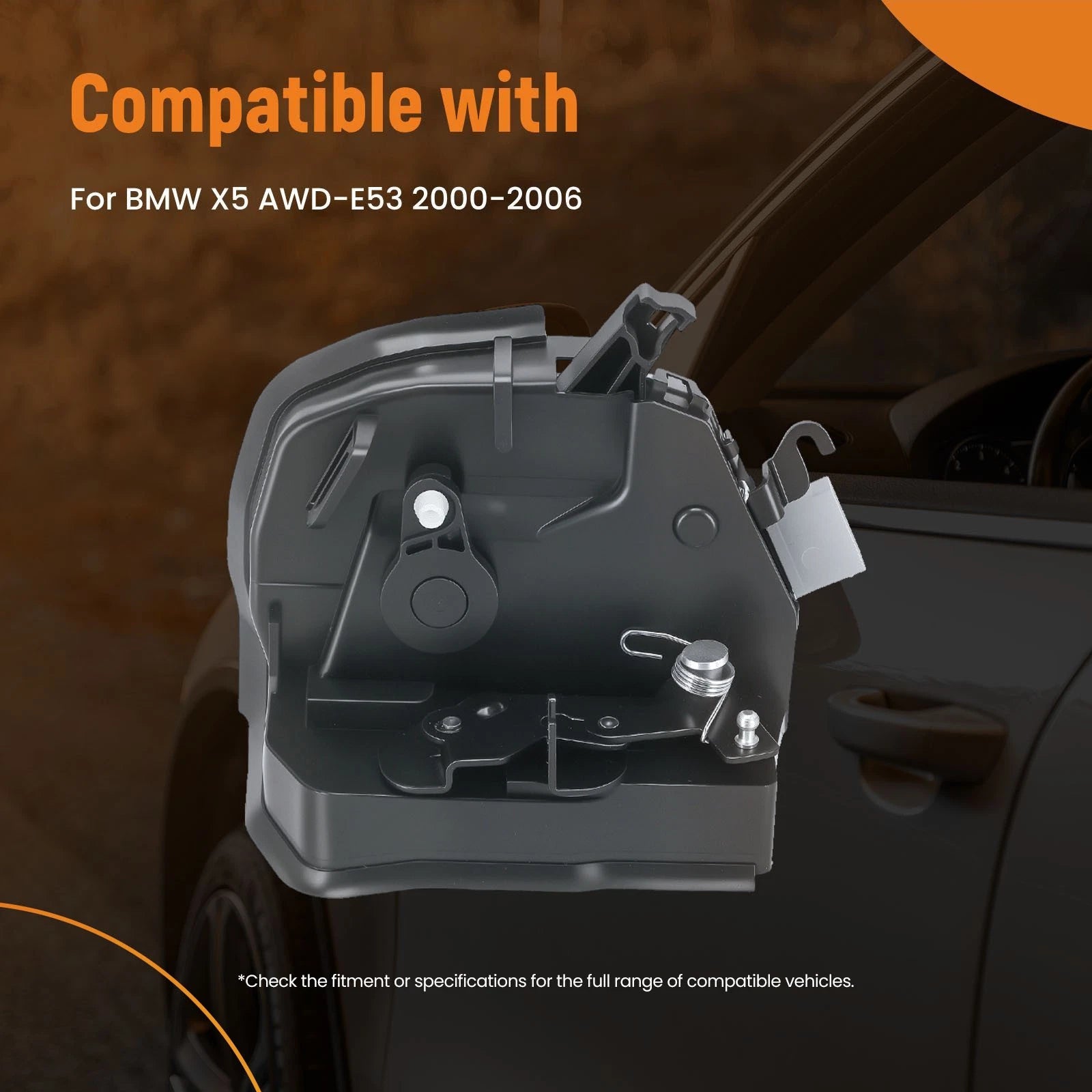 Door Lock Actuator Right for BMW X5 E53 (2000–2006) 51218402538