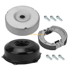 Rear Brake Drum & Cover w/Shoes for Honda Rubicon 500 TRX500FA/FGA/FPA (2001–2014)