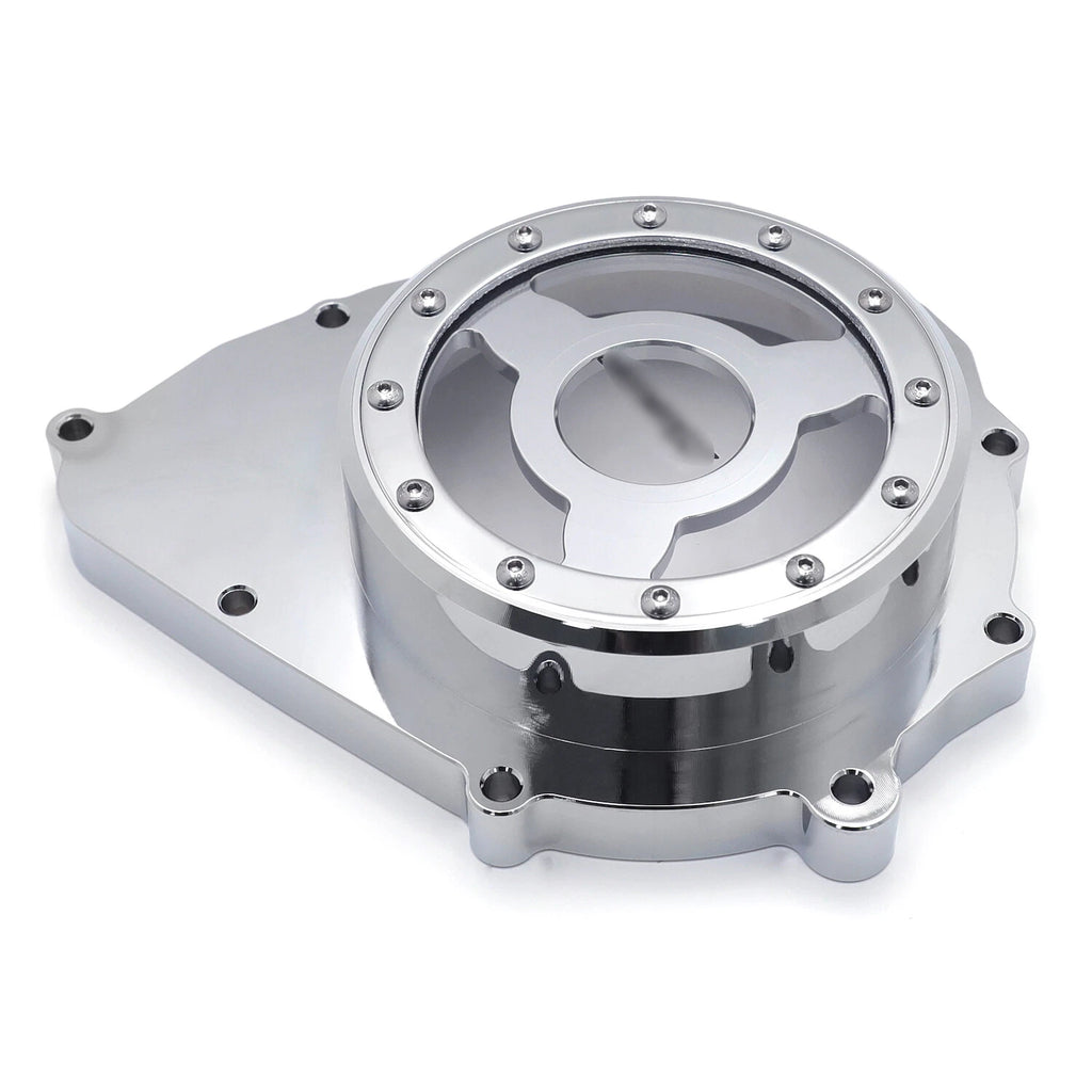 Chrome CNC Engine Stator Cover for Suzuki GSX600F GSX750F (1998–2006)