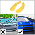 Car Front Bumper Lip Splitter Protector Yellow for Dodge Charger (2015-2023)