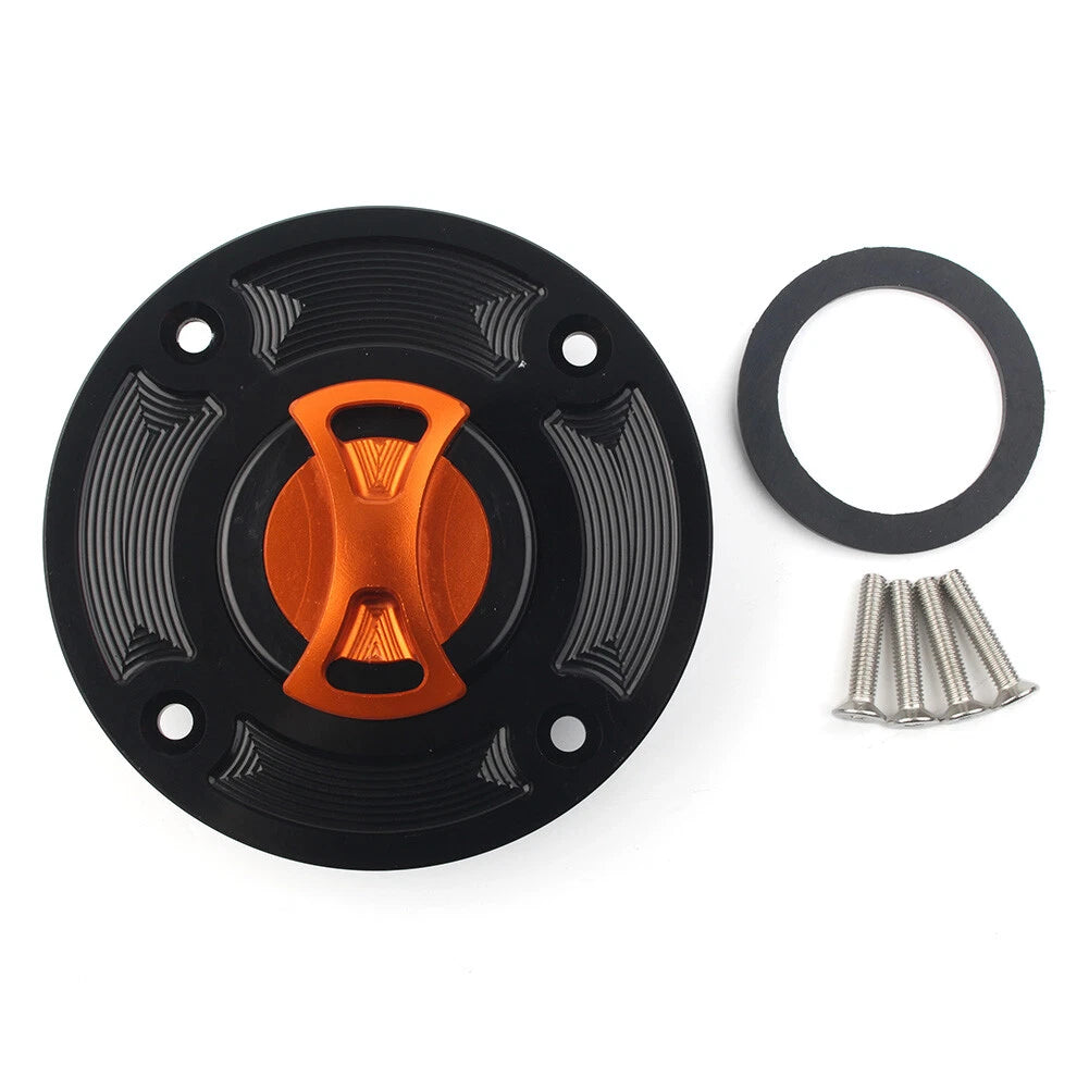 Fuel Gas Tank Cap Cover for Suzuki TL1000S GS500 GSXR600 GSXR750 SV650 (1997–2001)