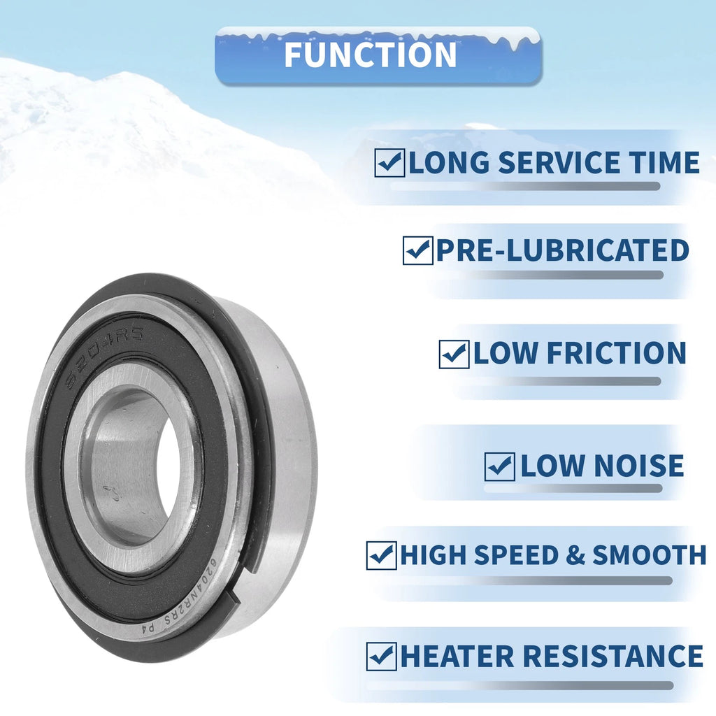 6204NR2RS Deep Groove Ball Bearings for Various Applications (20x47x14mm)