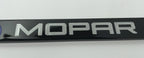 License Plate Frame Black Metal with Blue MOPAR Script for Dodge (2011–2024)