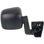Left Manual Folding Mirror for 2003-2006 Jeep Wrangler (TJ) Textured Black