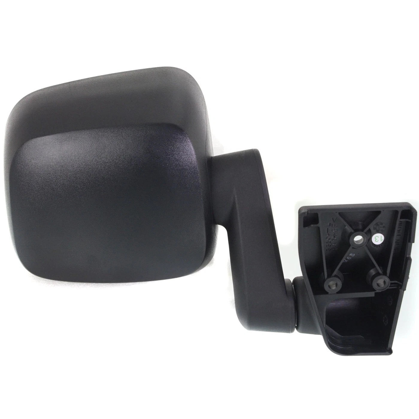 Left Manual Folding Mirror for 2003-2006 Jeep Wrangler (TJ) Textured Black