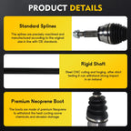 Front Right CV Axle Assembly for Kia Soul, Hyundai Kona (2018–2023)