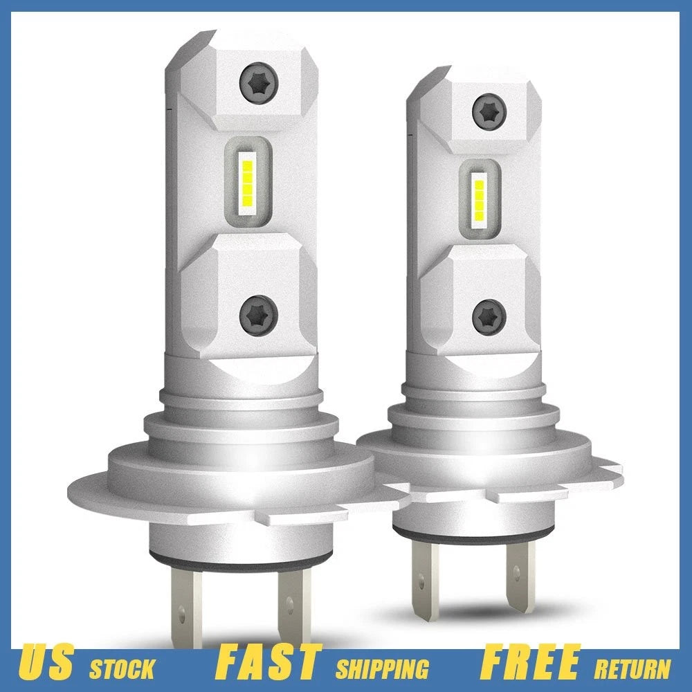 2X H7 LED Headlight Bulbs for EAX EXV (6000K Cool White)