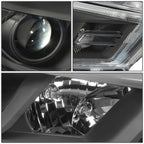 OE Style Chrome Amber Right Side LED Projector Headlight for Nissan Maxima (2016–2018)