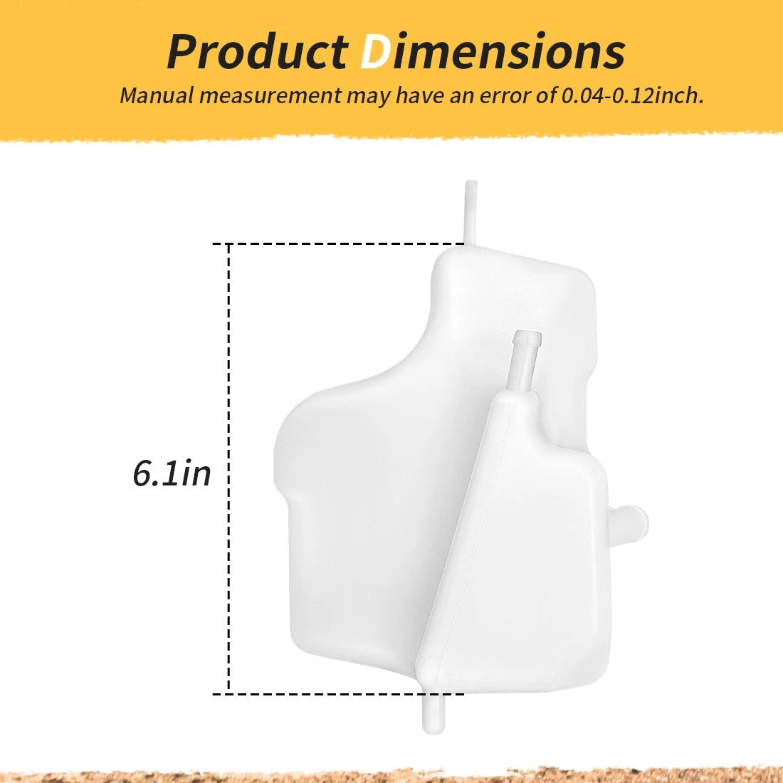 Radiator Coolant Reservoir Tank for Honda VT600C VT600CD Shadow VLX600 (1988–2007)