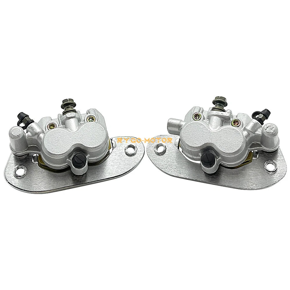Rear Left Right Brake Caliper & Pads for Yamaha Wolverine R-Spec YXE70 (2016–2018)